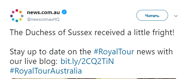 "Я буду жить в этом видео": сеть растрогал забавный инцидент с Меган Маркл в Мельбурне