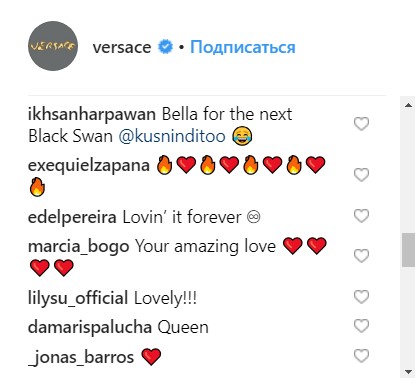 "Никогда не поздно сменить профессию": Донателла Версаче "набила" Белле Хадид тату