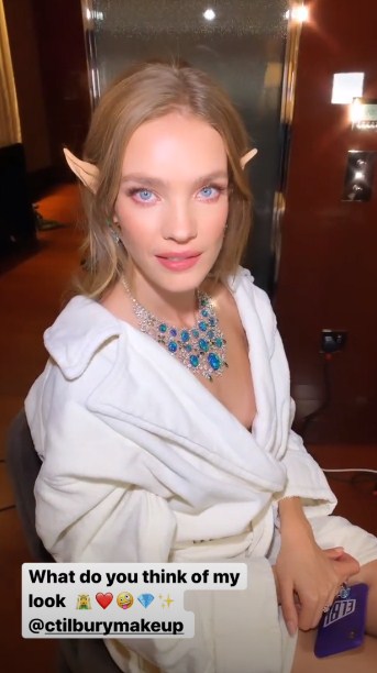 Принцесса эльфов: Наталья Водянова удивила сказочным образом на благотворительном балу в Лондоне