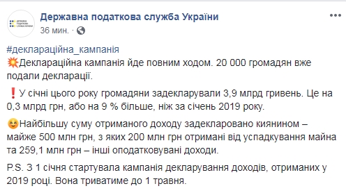 Киянин задекларував отриманий спадок на 200 мільйонів