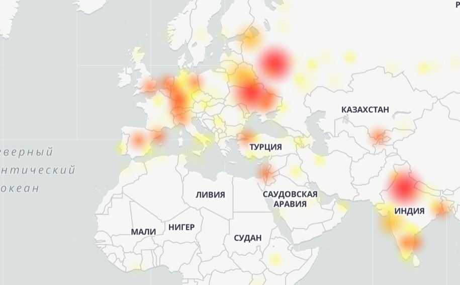 В работе Telegram произошел масштабный сбой