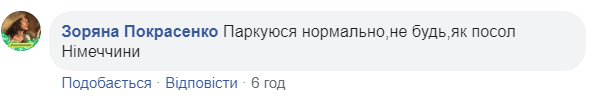 Немного нарушала: в Херсоне заметили авто посла Германии, припаркованное на "зебре" (фото)