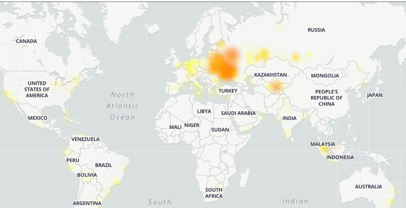 В Telegram произошел масштабный сбой