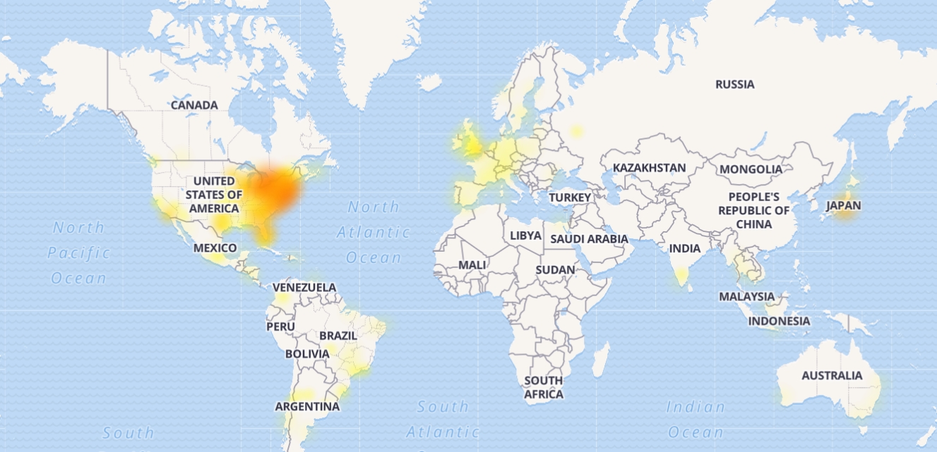У роботі Twitter стався масштабний збій