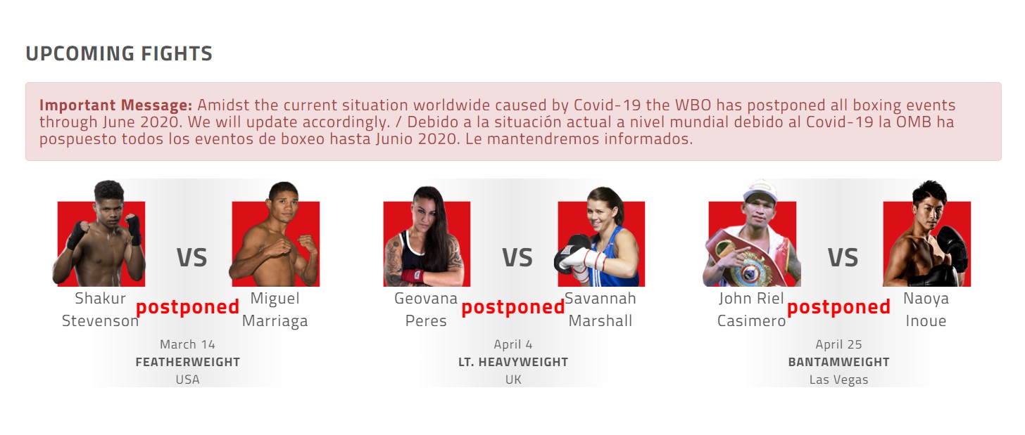 WBO отменила бой Ломаченко - Лопес в мае