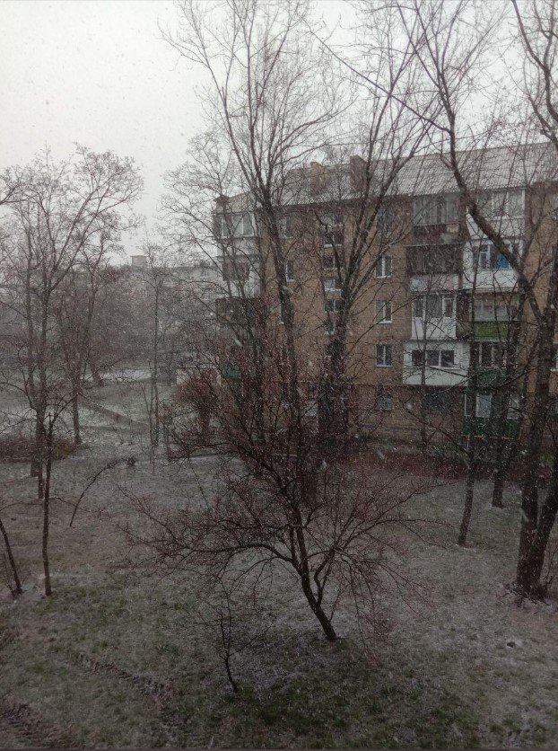 Киев засыпало снегом: видео и фото аномалии