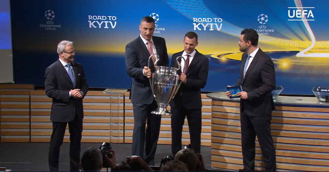 Road to Kyiv: Відбулося жеребкування 1/2 фіналу Ліги чемпіонів