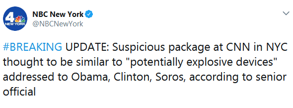 У Білий дім і редакцію CNN відправили бомби