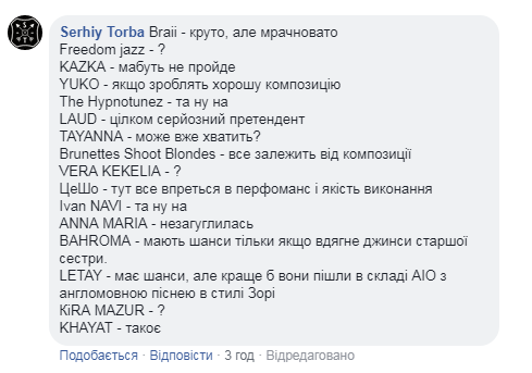 Украинцы назвали фаворитов Евровидения 2019: кто эти люди