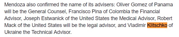WBA уточнила роль Владимира Кличко в организации