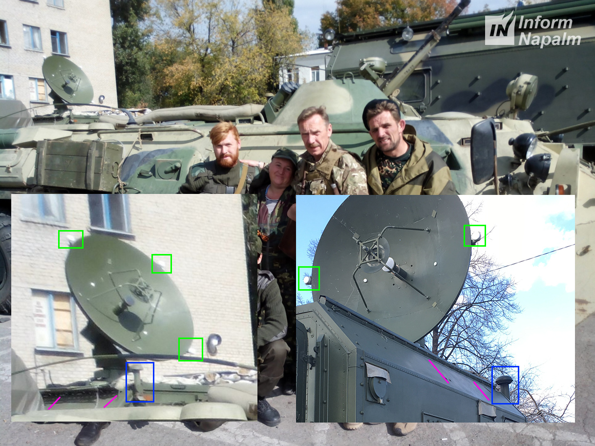 РФ використовує секретний супутниковий зв'язок для ведення бойових дій на Донбасі