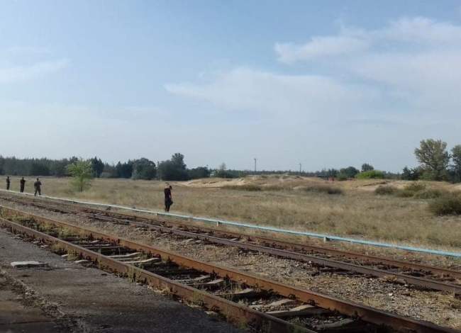 В Станице Луганской мирный житель подорвался на растяжке