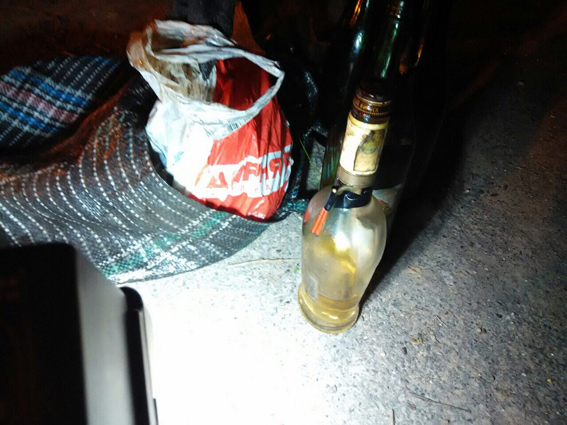 У центрі Одеси виявили "коктейлі Молотова"