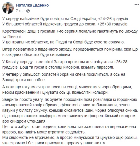 Жара и грозовые дожди: в каких областях ожидается непогода