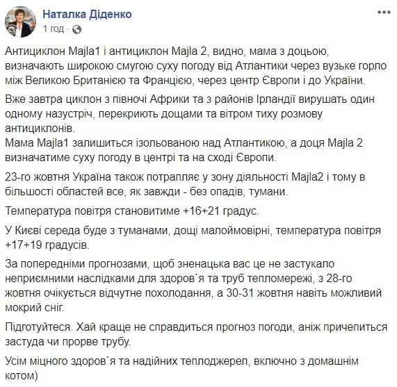 Мокрий сніг і мерзенний холод: синоптики уточнили прогноз на тиждень