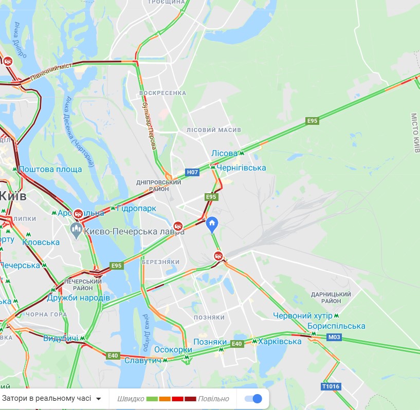 Транспортный коллапс: Киев остановился в пробках