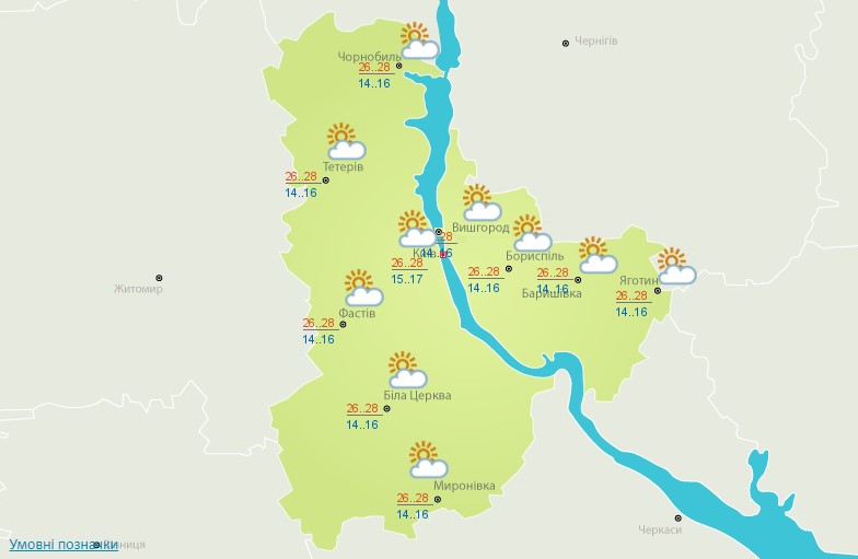 Дощі на заході і до +32 на півдні: погода в Україні на сьогодні