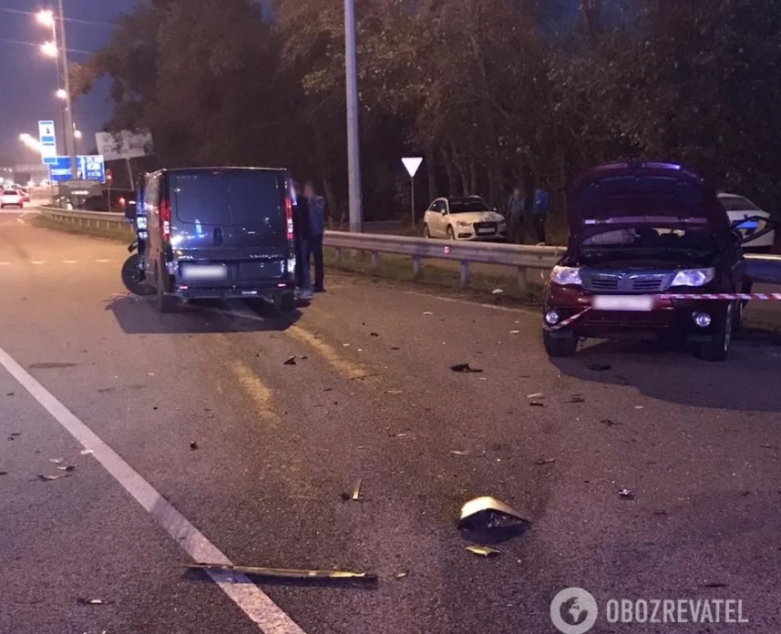 Под Киевом в аварии погибла мать на глазах у двоих сыновей