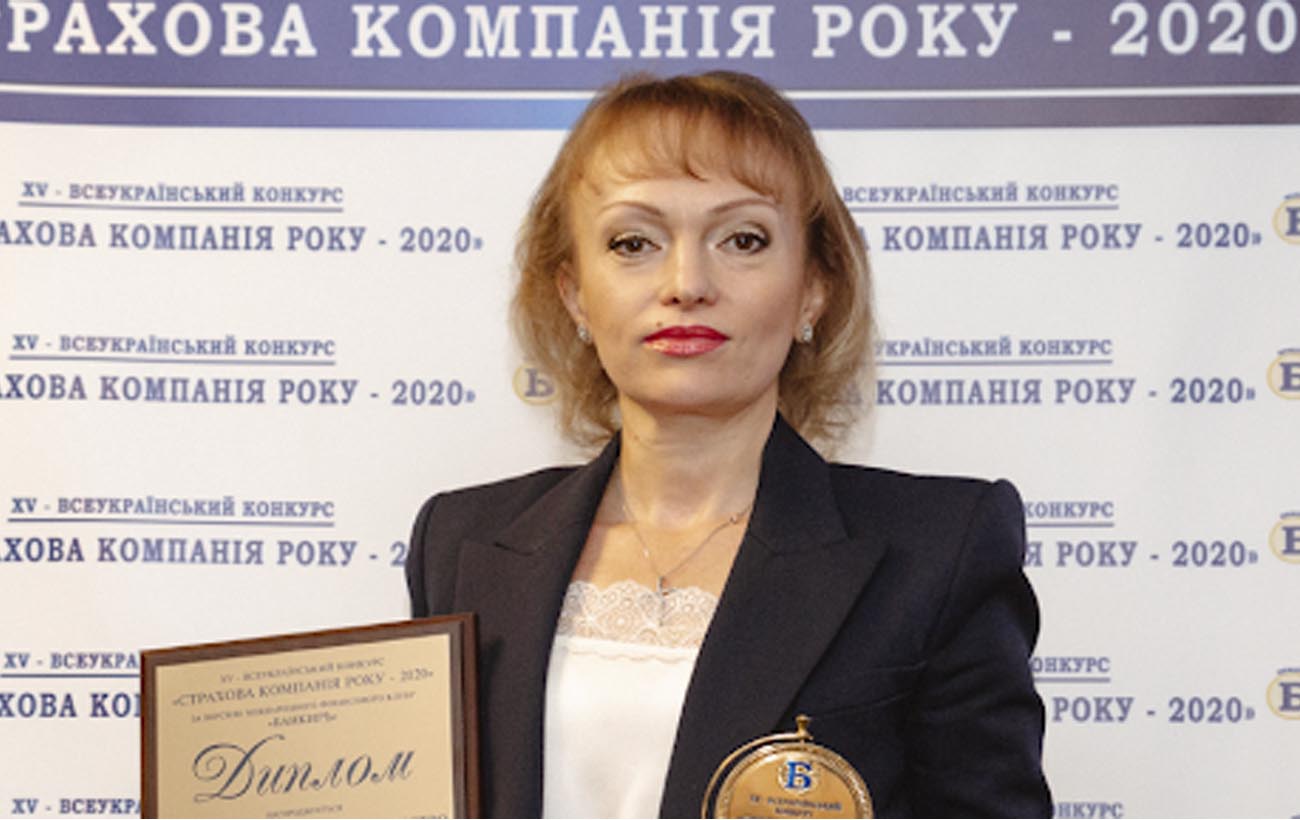 Лауреати загальнонаціоналної програми "Людина року - 2020" в номінації "Лідер страхового ринку року"