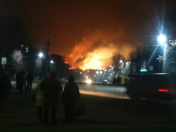 На складе боеприпасов в Харьковской области произошел мощный взрыв