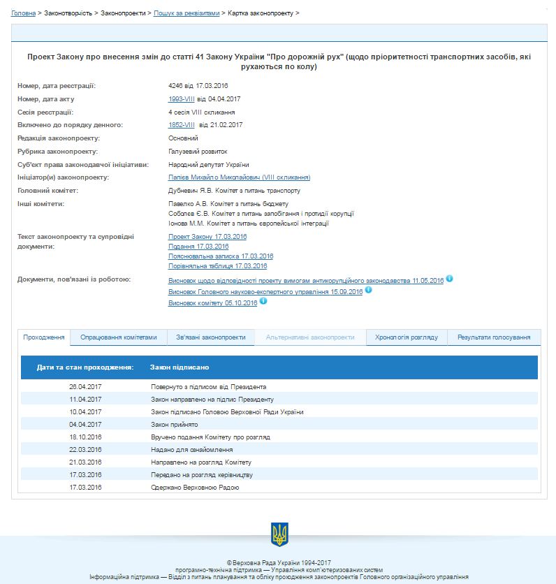 Порошенко одобрил единое правило проезда перекрестков с круговым движением