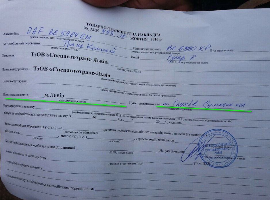 Полиция потребовала от мэра Глухова объяснить, как в городе оказалось 100 тонн львовского мусора