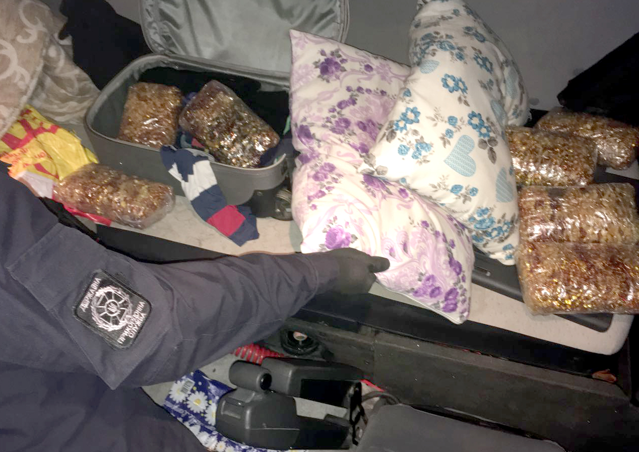 Пограничники помешали вывозу в Турцию более 20 килограммов янтаря