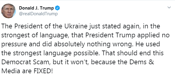 Трамп отреагировал на заявление Зеленского по поводу их разговора