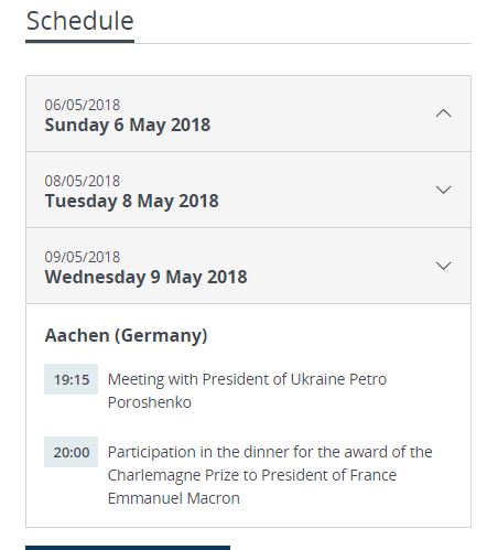 Порошенко сегодня проведет встречу с Туском в Германии