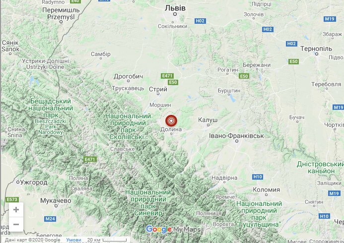 В Ивано-Франковской области второе землетрясение за сутки