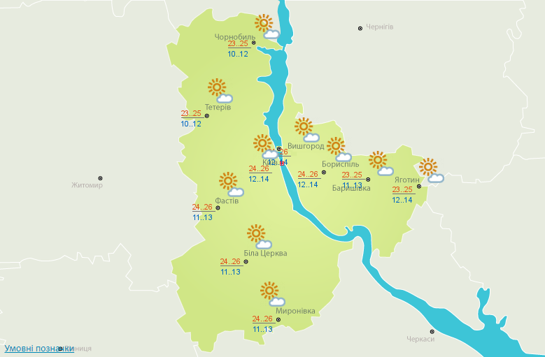Дожди в Закарпатской области и жара на юге: прогноз погоды на сегодня