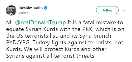 У Туреччині відповіли на погрозу Трампа ввести санкції