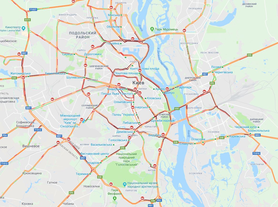 Снегопады накрыли Украину: главное