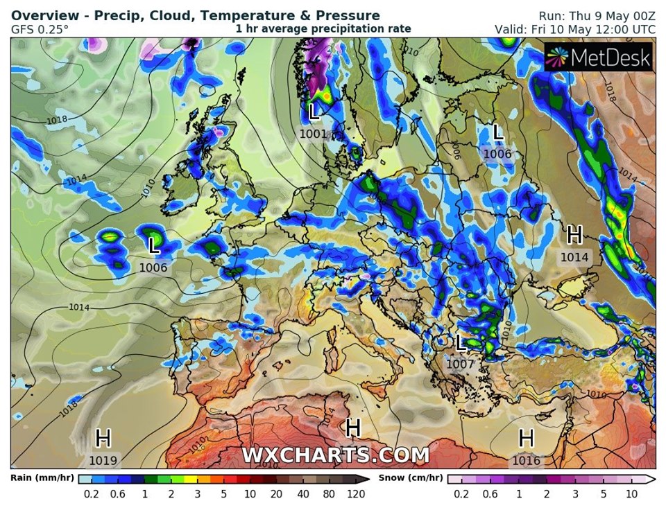Очередная порция дождя: синоптик предостерегает о непогоде