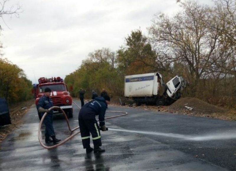 В Одесской области столкнулись два грузовика, есть погибшие