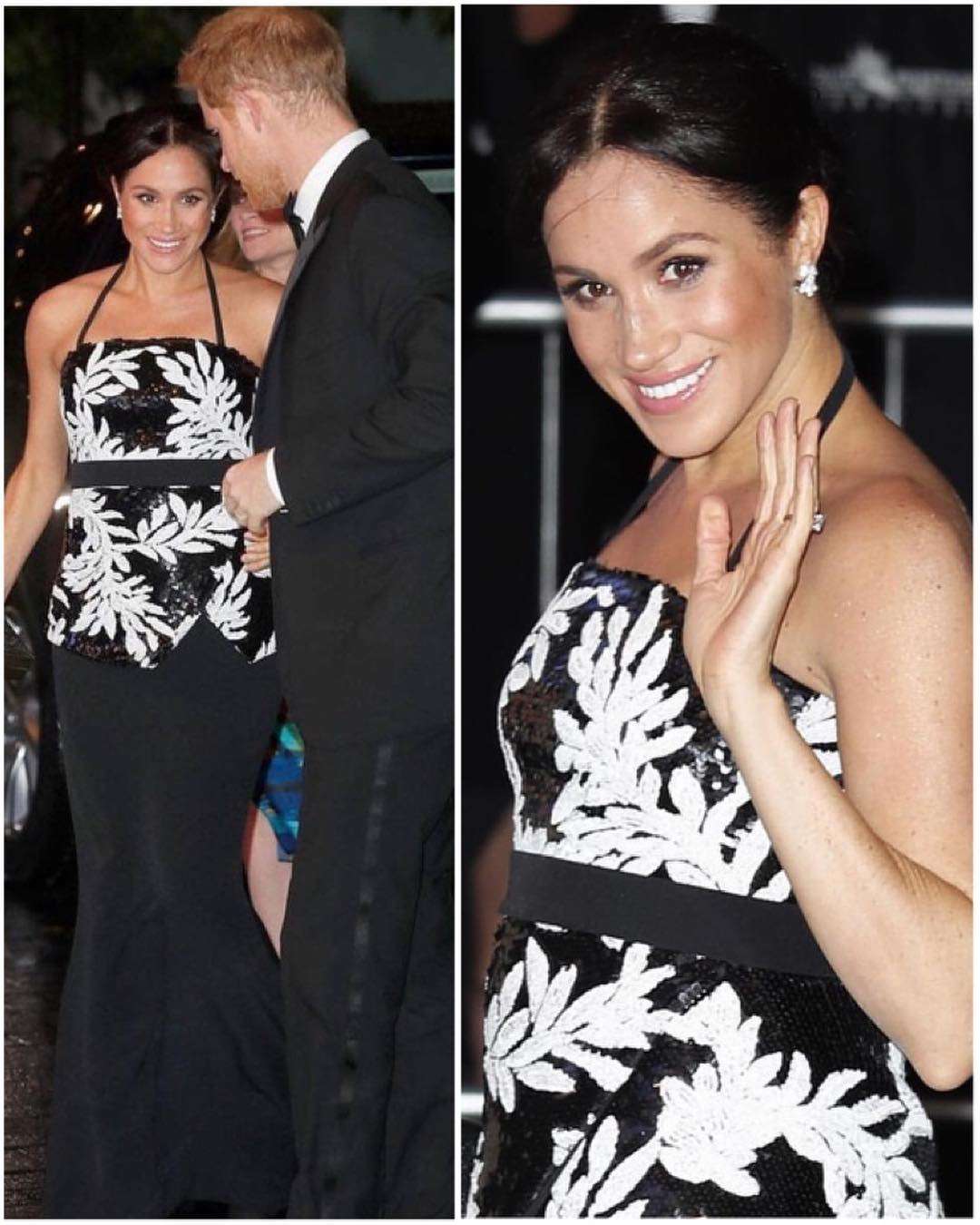 Вагітна Меган Маркл блищала на благодійному концерті в Лондоні