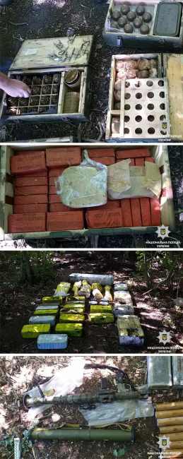 У Дніпропетровській області правоохоронці виявили схованку з боєприпасами