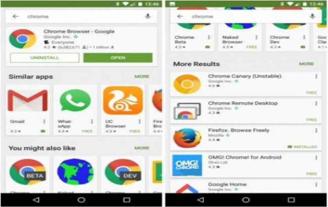 Google Play змінив інтерфейс пошуку