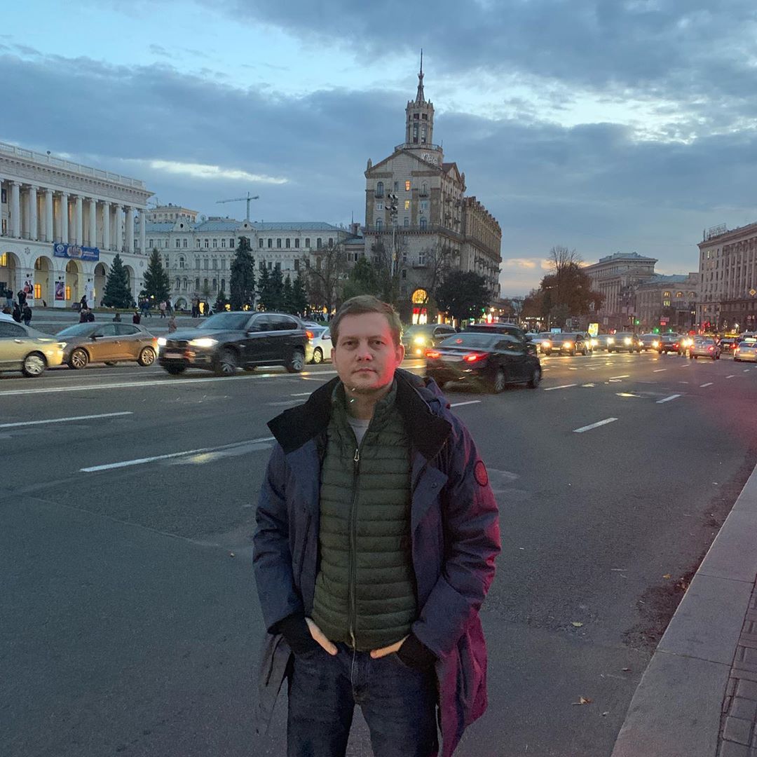 Известный пропагандист Кремля гуляет по Киеву (фото)