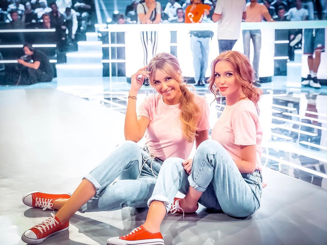 Леся Никитюк и Слава Каминская 