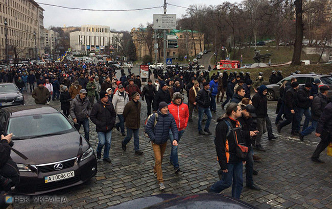 Саакашвили вместе с активистами отправился к Раде