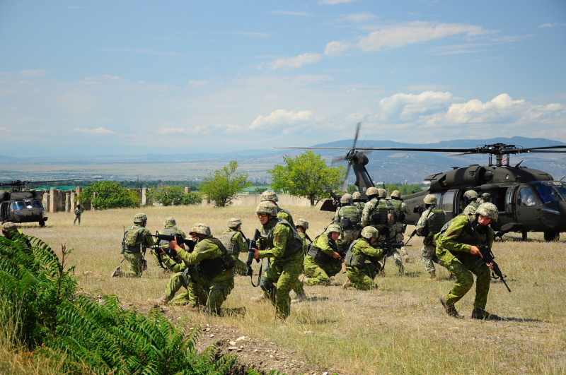 Украинские морпехи участвуют в учениях НАТО Noble Partner в Грузии