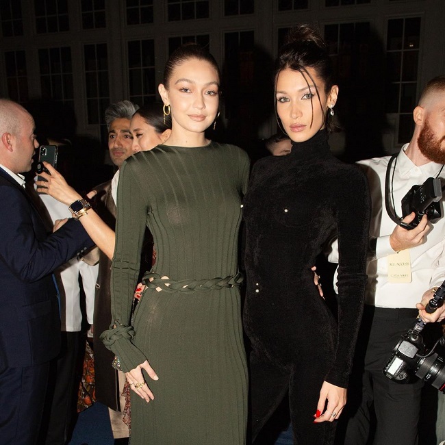 Стильные сестрички: Джиджи и Белла Хадид показали идеальные фигуры в соблазнительных нарядах