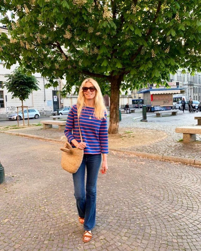 От хиппи до деловой женщины: топ-3 стильных летних наряда от Клаудии Шиффер