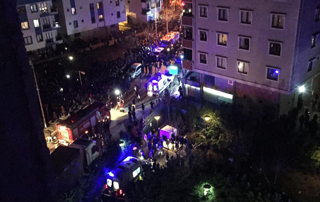 У Стамбулі розбився військовий літак