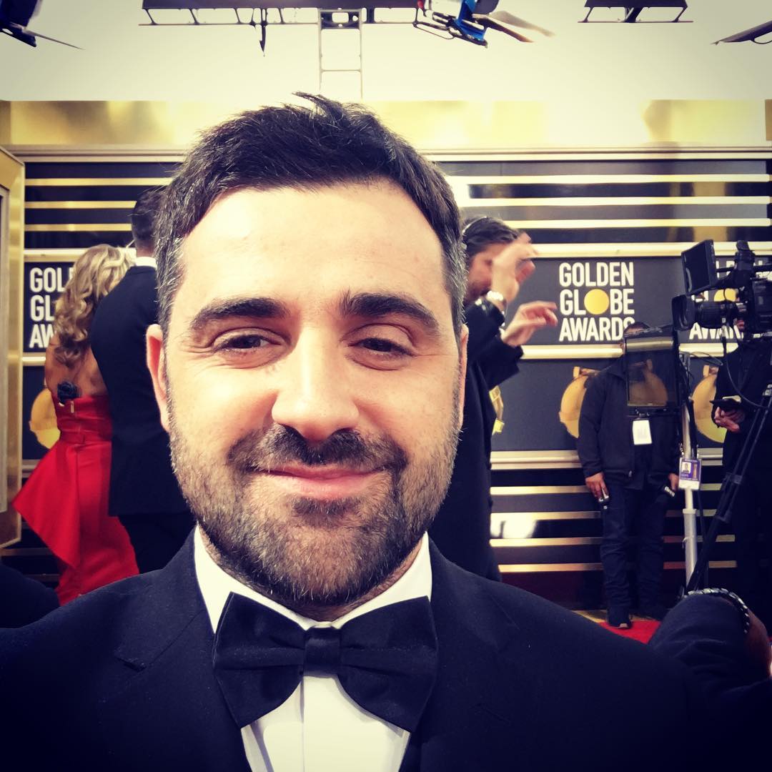 Украинский режиссер поделился закулисными кадрами с премии Золотой глобус 2019