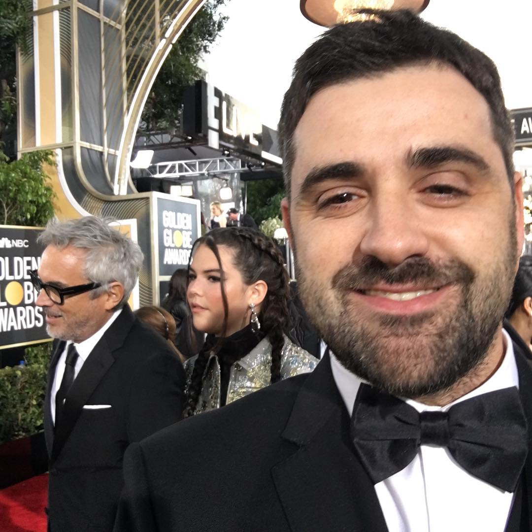 Украинский режиссер поделился закулисными кадрами с премии Золотой глобус 2019