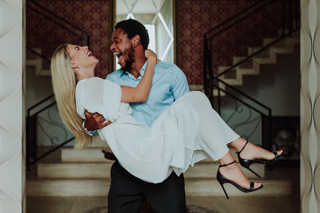 Кращий нападник "Шахтаря" одружився на російській моделі (фото)