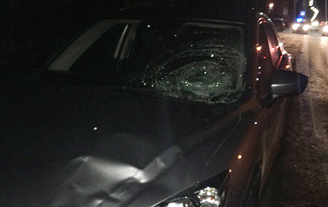 Во Львовской области нетрезвый водитель совершил наезд на полицейского