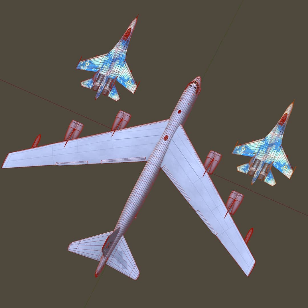 Все в восторге от видео маневра самолета ВСУ вокруг бомбардировщика США. Но это фейк